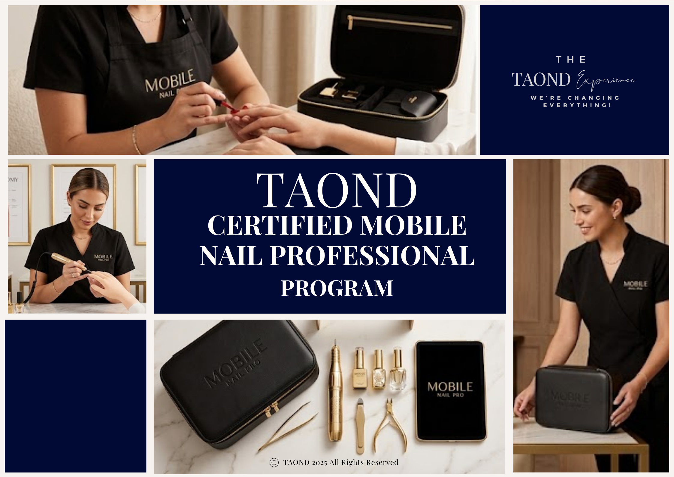 TAOND Certified Mobile Nail Professional Program 